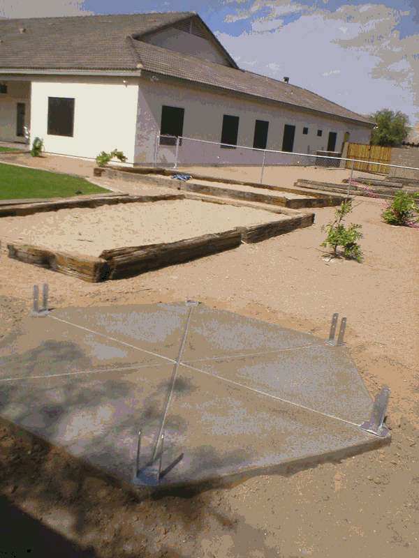 The East Slab with the Shelter, in the background