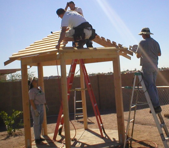 West Gazebo - Brian Perkins, Maria Perkins, Taylor Payne, Brian Moody
