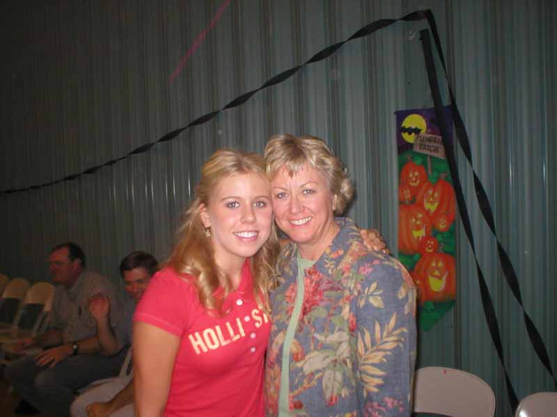 27 October 2004 - Sister Tomkinson and her daughter, Alissa