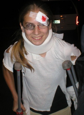30 October 2004 - Katies Costume at the [Trunk or Treat]