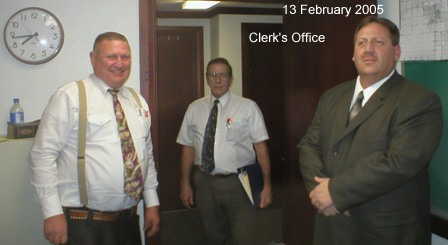 13 February 2005 - Clerk Training in the Clerk's Office
