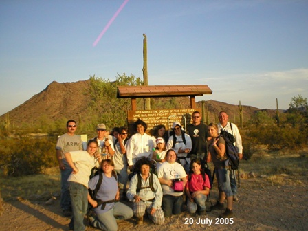 20 July 2005 - Mormon Battalion Trail/Butterfield Pass