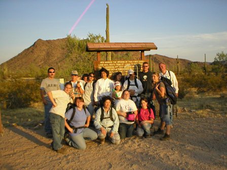 20 July 2005 - YW/YM on the Mormon Battalion Trail