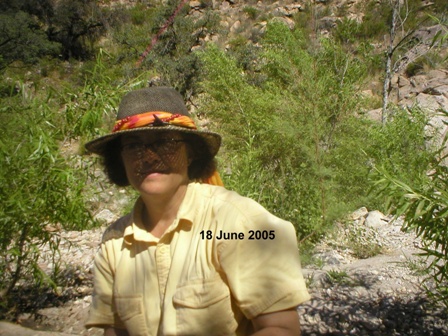 18 June 2005 - Marilee in Catalina State Park