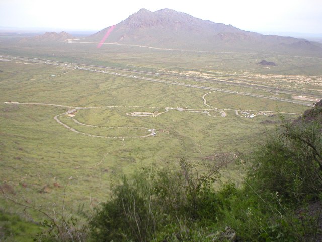 18 March 2005 -Picacho Peak - looking down