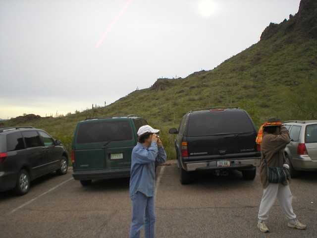 18 March 2005 in the Parking Lot at Picacho Peak