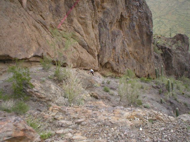 18 March 2005 - Picacho Peak - Melissa the Hiker lot