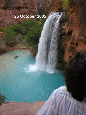 25 October 2005 - Havasu Falls,  in the Grand Canyon