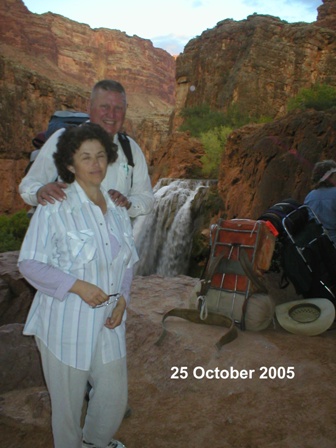 25 October 2005 - Havasu Falls - in the Grand Canyon
