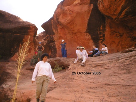 25 October 2005 - Maria Perkins and Marilee Eyring