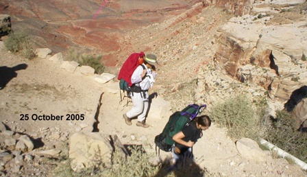 25 October 2005 - Sister Eyring and Angela Lara