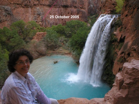 25 October 2005 - Sisters Eyring and the Havasu Falls