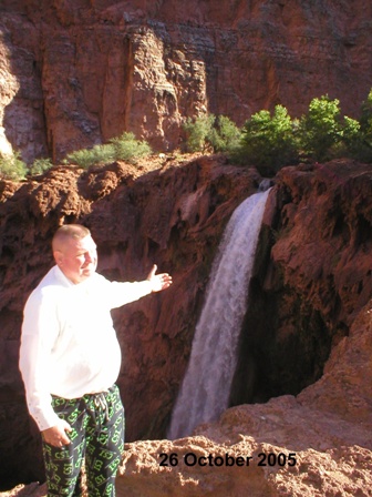 26 October 2005 - Mooney Falls - in the Grand Canyon