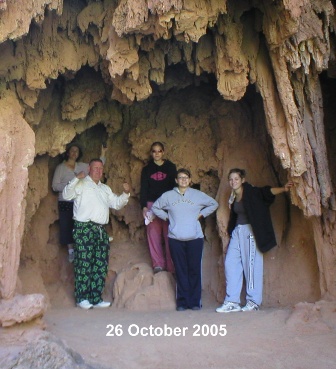26 October 2005 - Mooney Falls - in the Grand Canyon