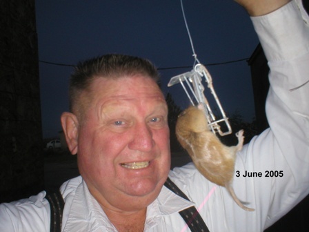 03 June 2005 - One more Gopher that will not destroy my ditch bank!!
