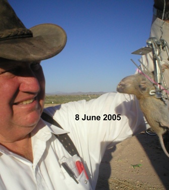 08 June  2005 - I won't rest until there are NO Gophers here in Paradise!!
