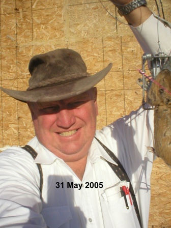 31 May 2005 - One more Gopher that will not destroy my ditch bank!!