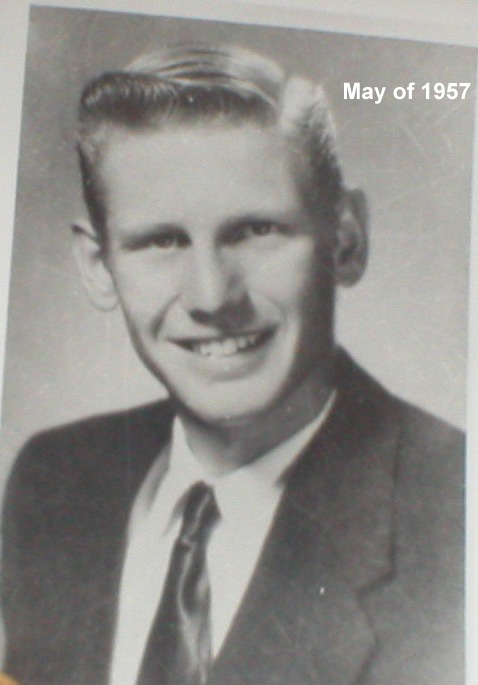 20 May 1957 - Wendell just Graduated from Chandler High School