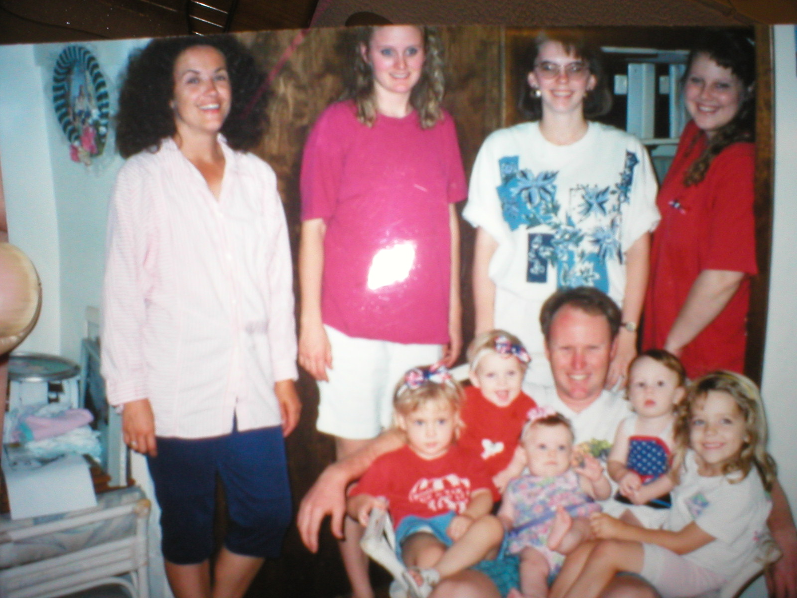 Year 1993 - Tim with a lot of Girls