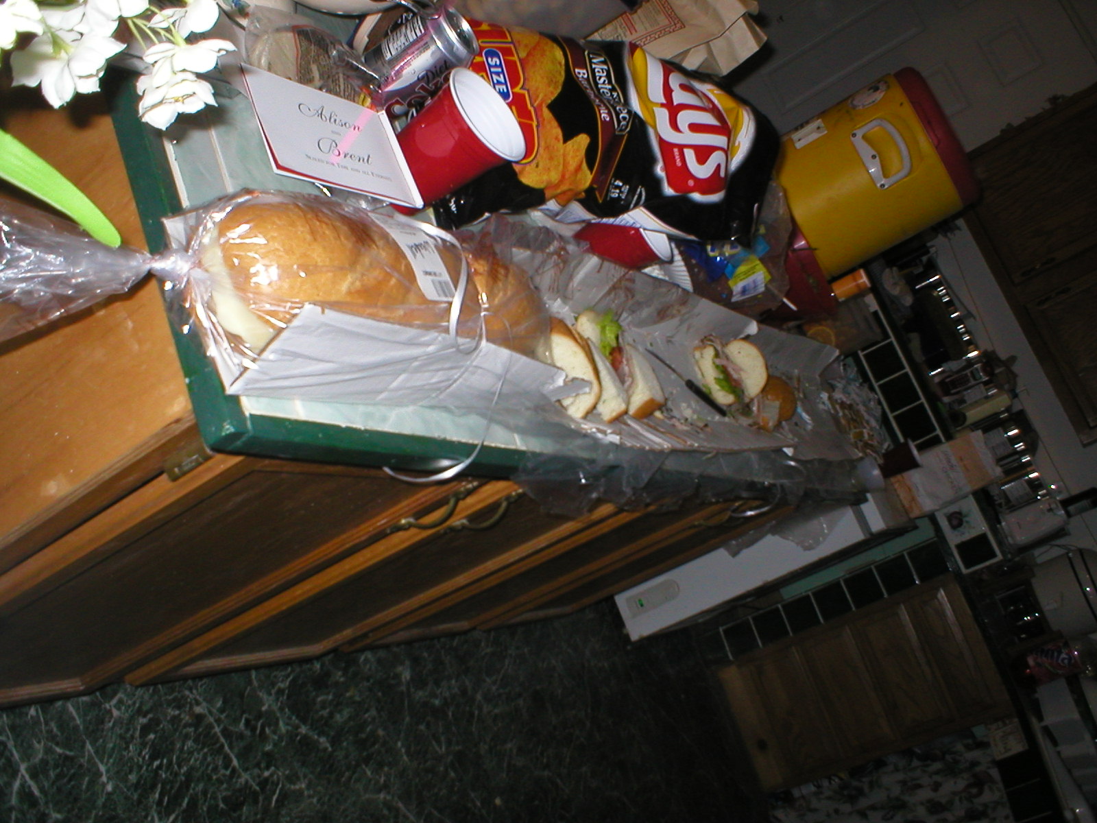 23 December 2004 - Paradise - Six Foot Sub almost all eaten now