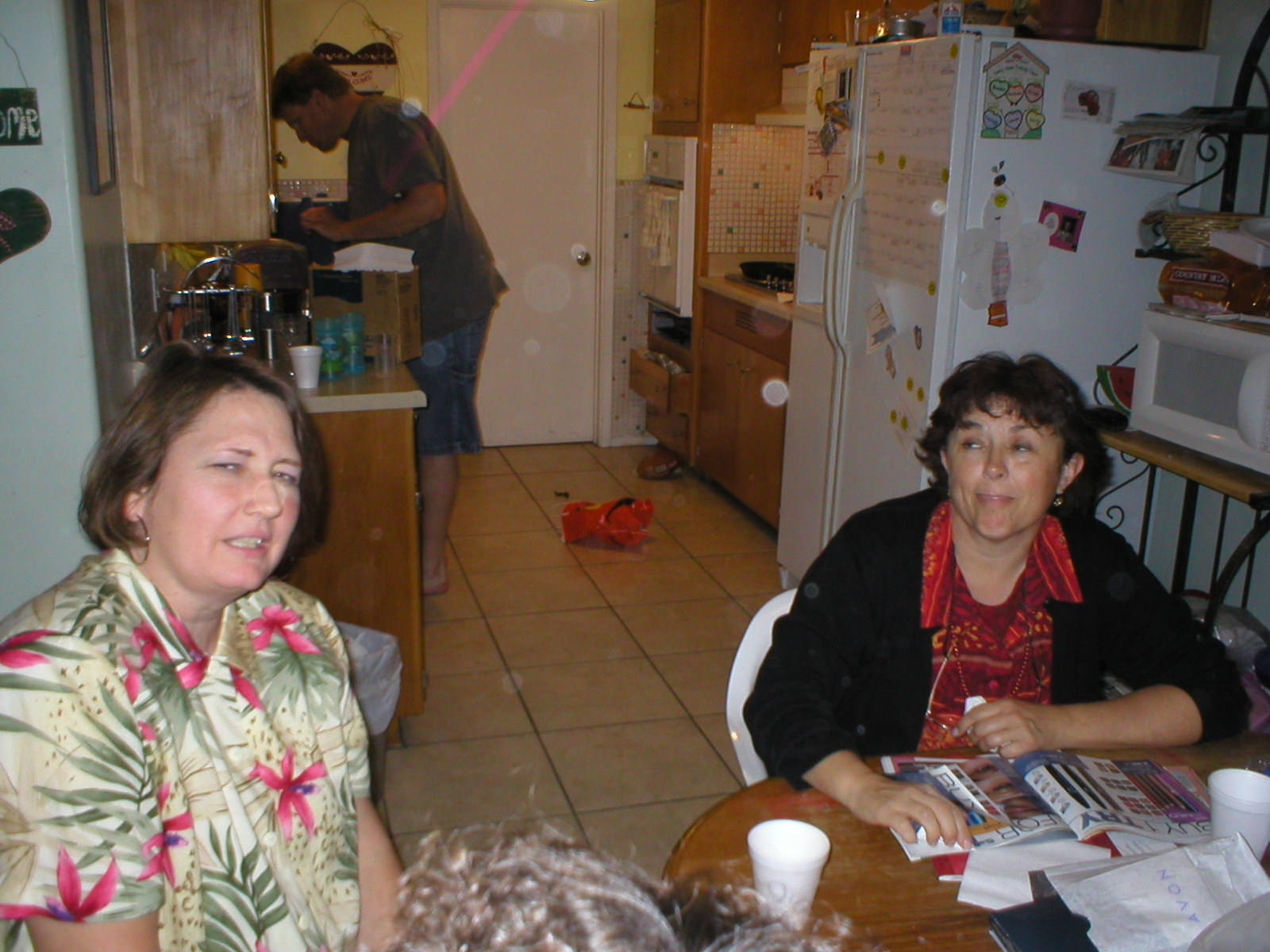 07 November 2004 - Sunday @ Darren's - [TACO SUNDAY] April and Darren and Marilee