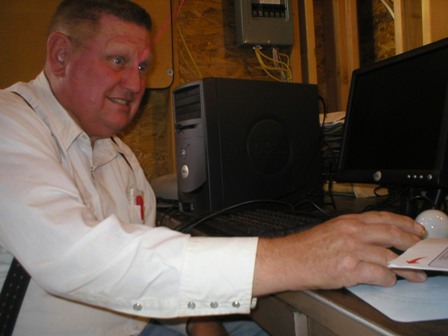17 March 2005 - Dad just got a new computer