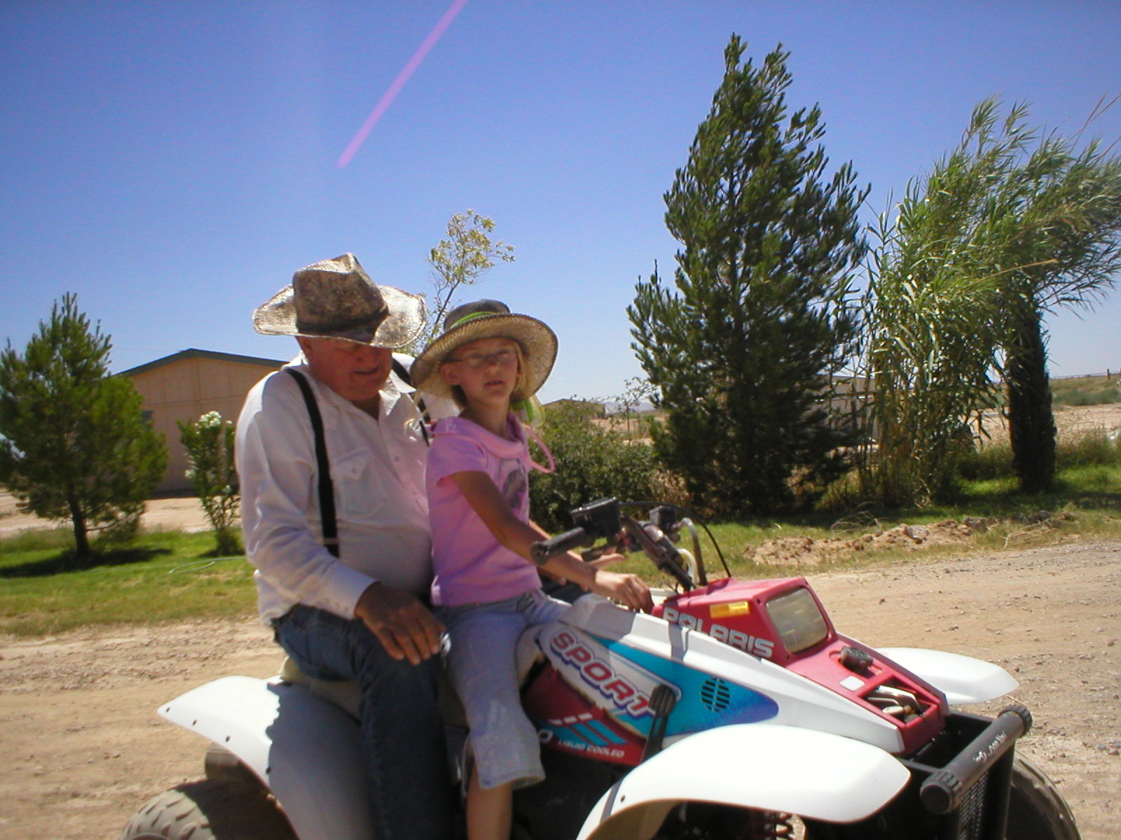 12 June 2006 Angela and her Grandpa