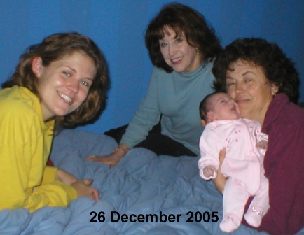 26 December 2005 - Virginia, Marilee, Ann,  Sofia