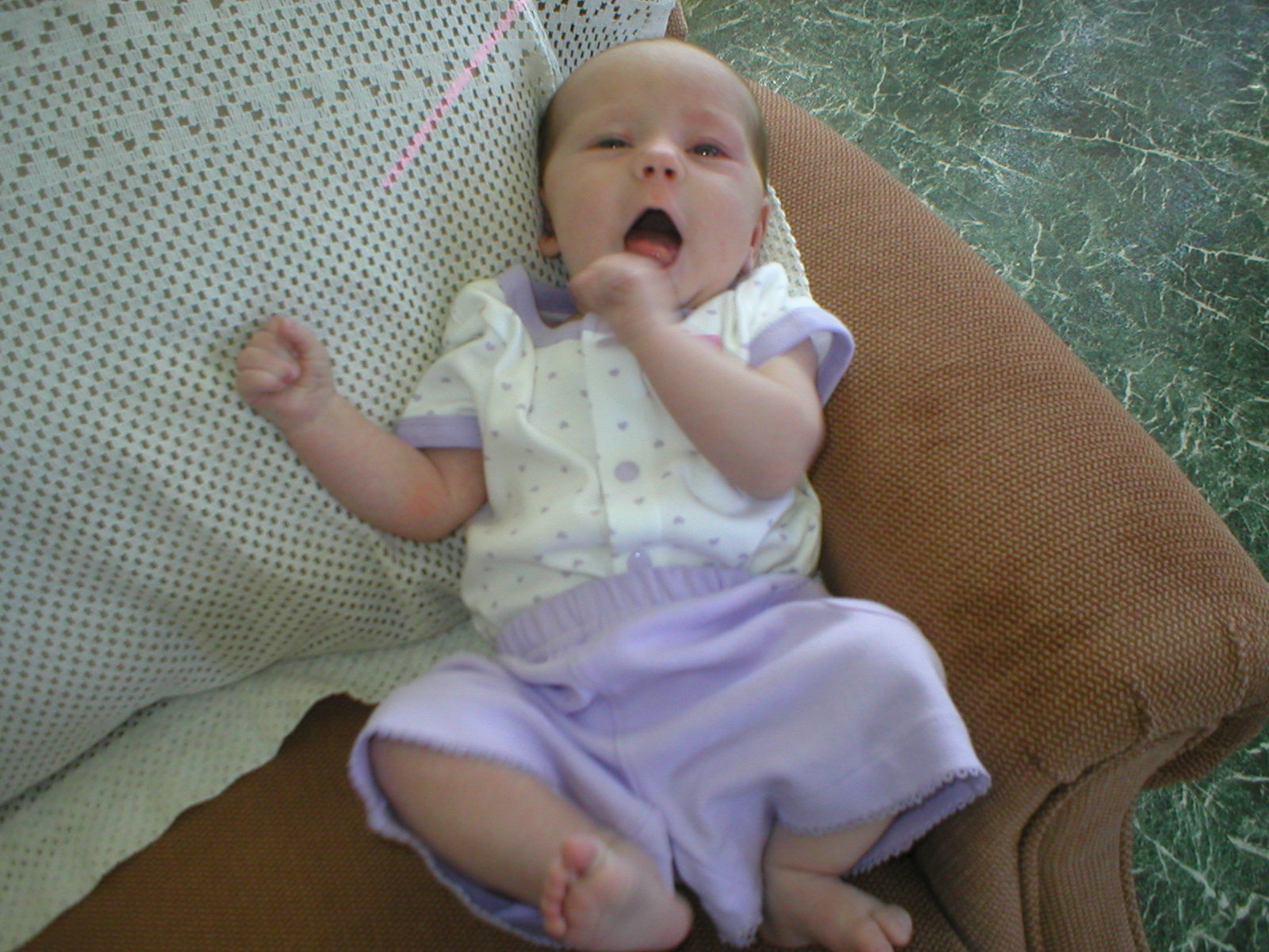 31 May 2006 - Gaia with her mouth wide open