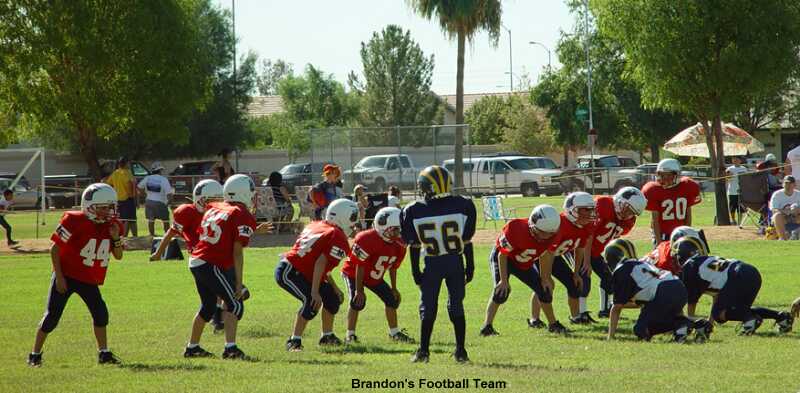 2002 - Brandon - is a Football Player