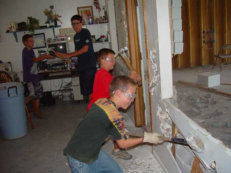 2002 - Brandon hitting the Wall