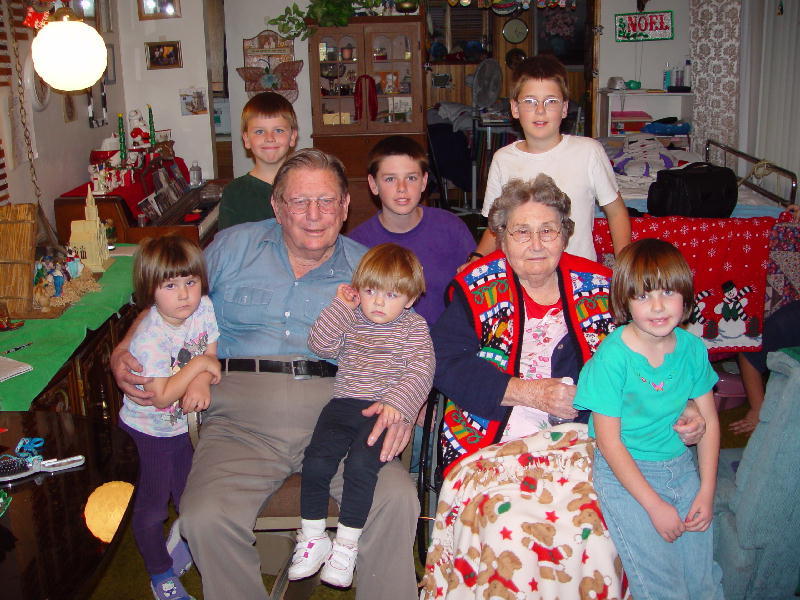 Year 2002 - Darren's Kids and My Parents
