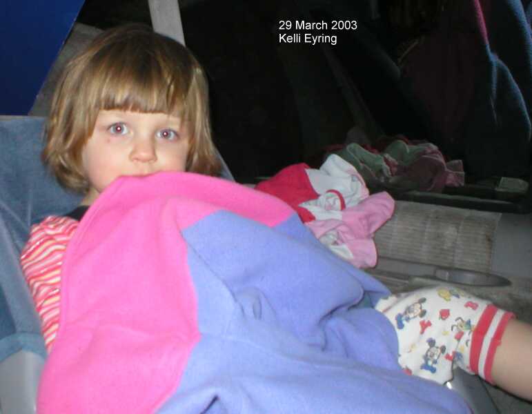 29 March 2003 - My Grand Daughter - Kelly Eyring