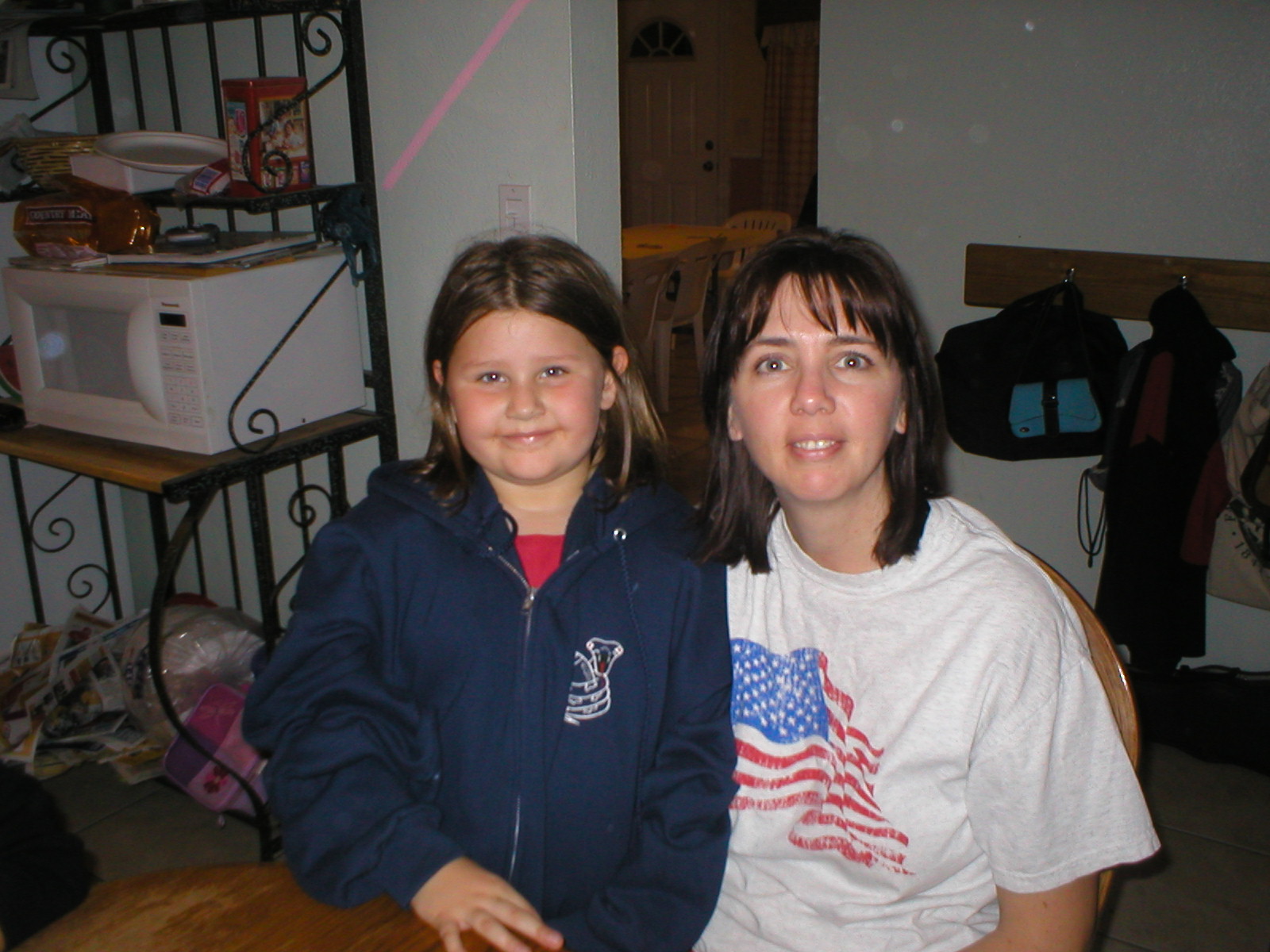 07 November 2004 - Sunday @ Darren's [TACO SUNDAY] - Julie and Lauren - Mother and Daughter