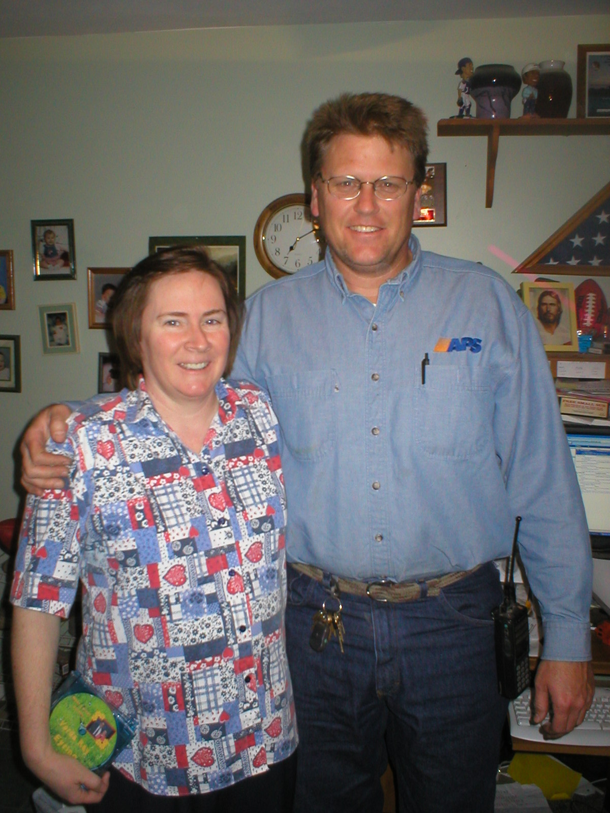 30  January 2007 - Darren and his Aunt Twila
