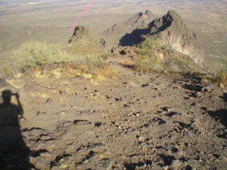 30 April 2005 - David is on top of Picacho Peak