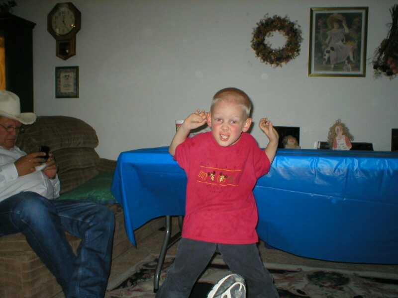 Year 2002 - Luke and his Grandpa