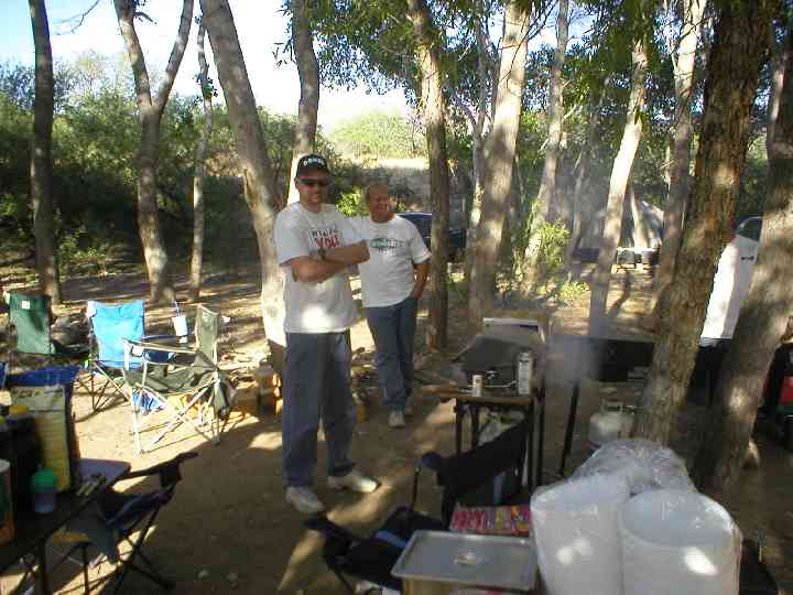 Hank's Ward - Father/Son Outing - 07 May 2004 - Picket Post, Superior, Arizona