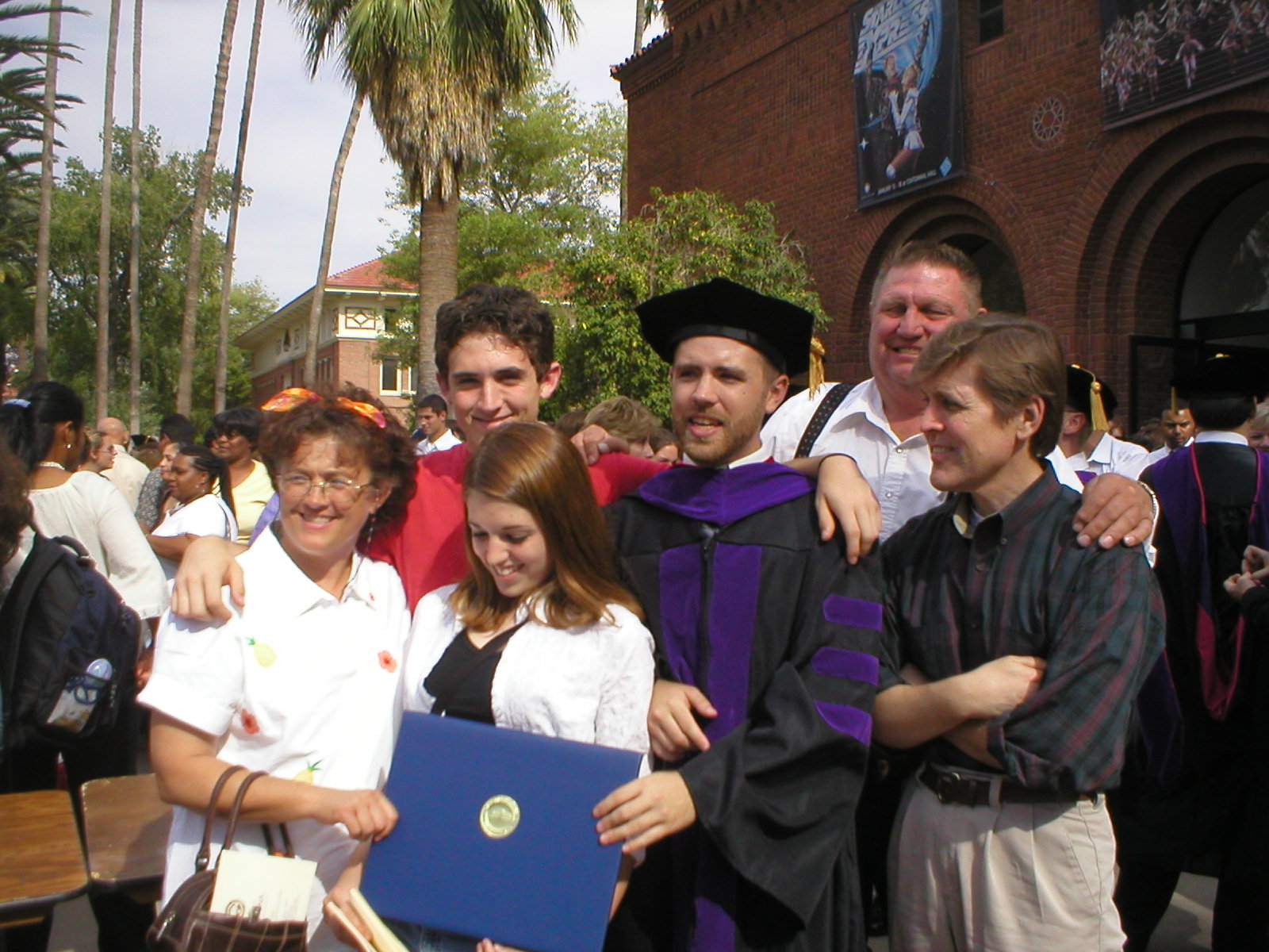 17 May 2003 - Levi has just graduated from the Law School at University of Arizona