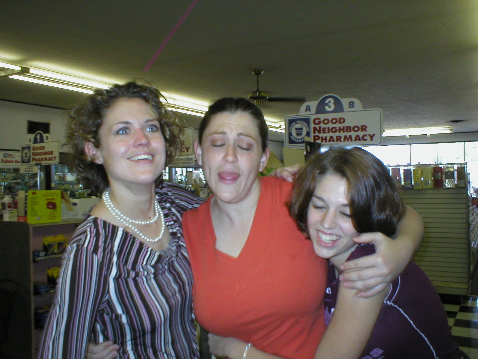 13 November 2004 - We all ate breakfast, at Sant Drug Store, in Yuma, AZ, when Levi got married