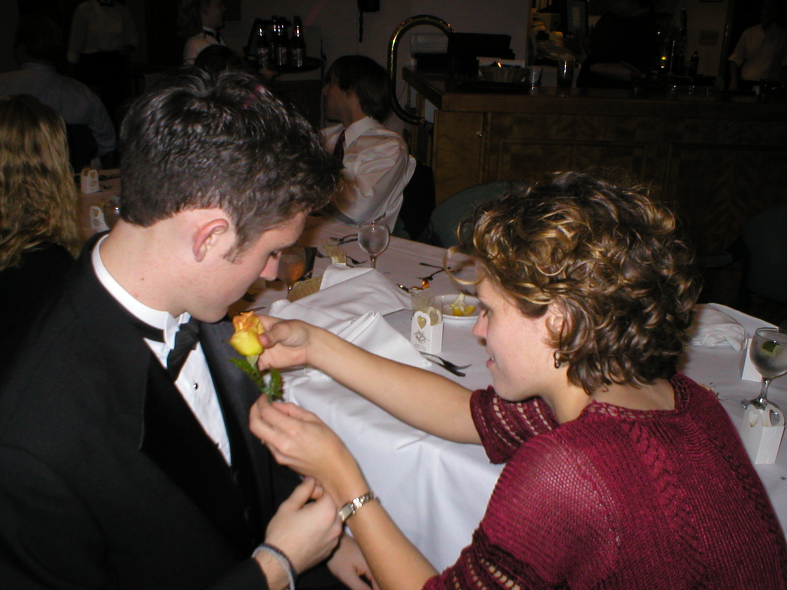 13 November 2004 - in Yuma, AZ, when Levi got married