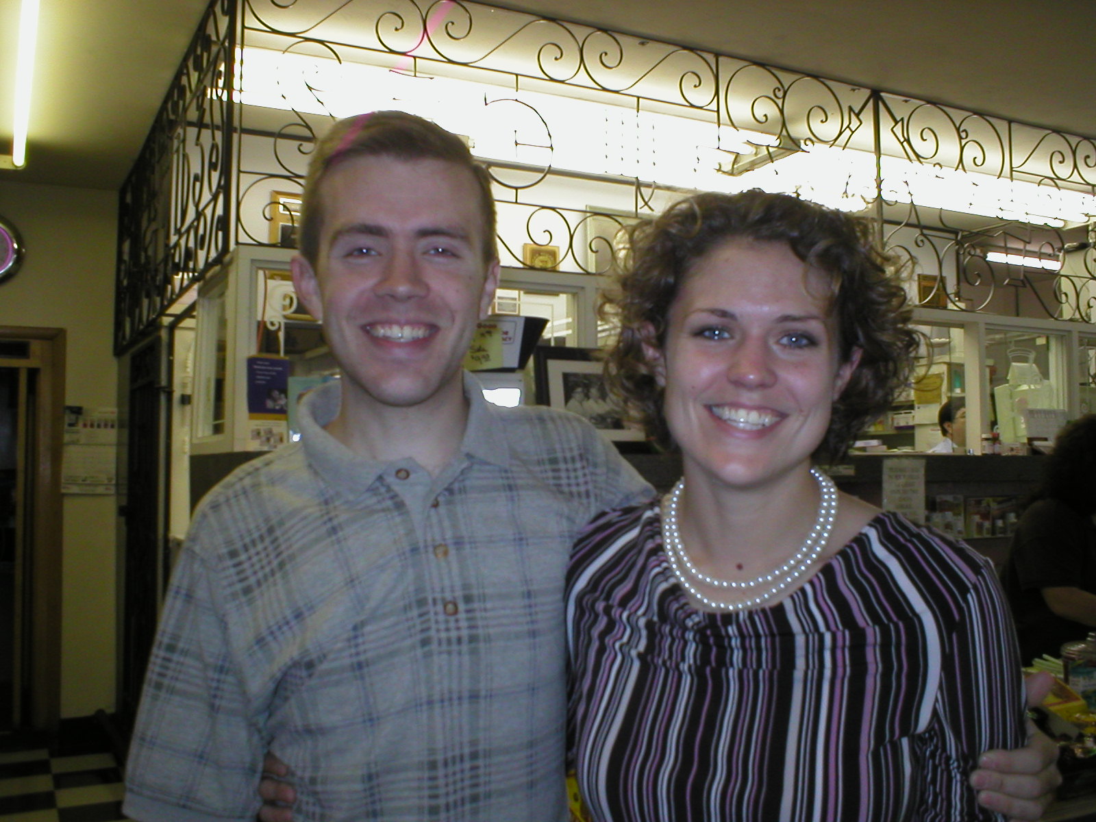 13 November 2004 - in Yuma, AZ, Levi's wedding day