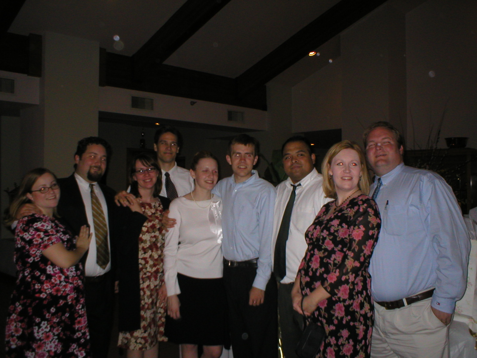 13 November  2004 in  Yuma. Levi and Jennifer with Levi's old friends and their wives