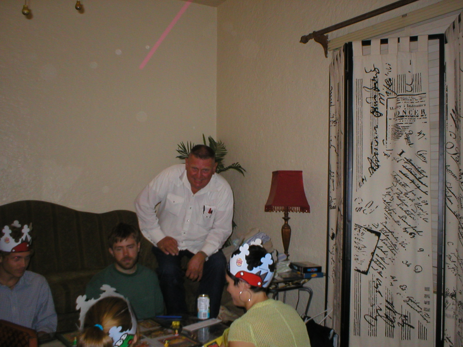 Wendell, Marilee, Sara, David, Melissa are visiting Levi, in Yuma
