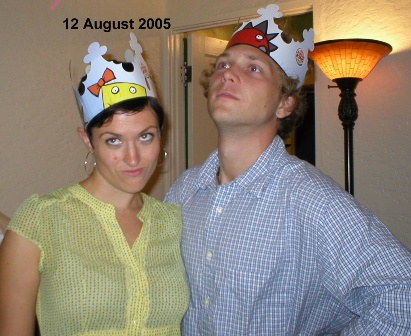 12 August 2005 - Sara and David