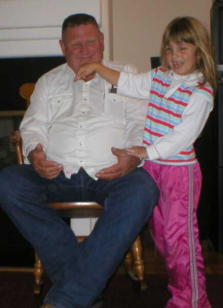 03 May 2003 - Sariah with her Grandpa