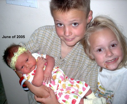 20 June 2005 - Taner with his Siblings