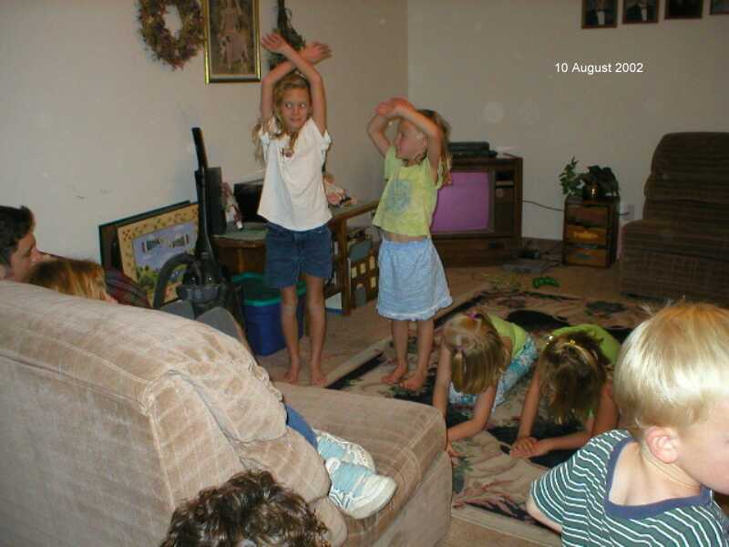 10 August 2002 - Amber and Angela