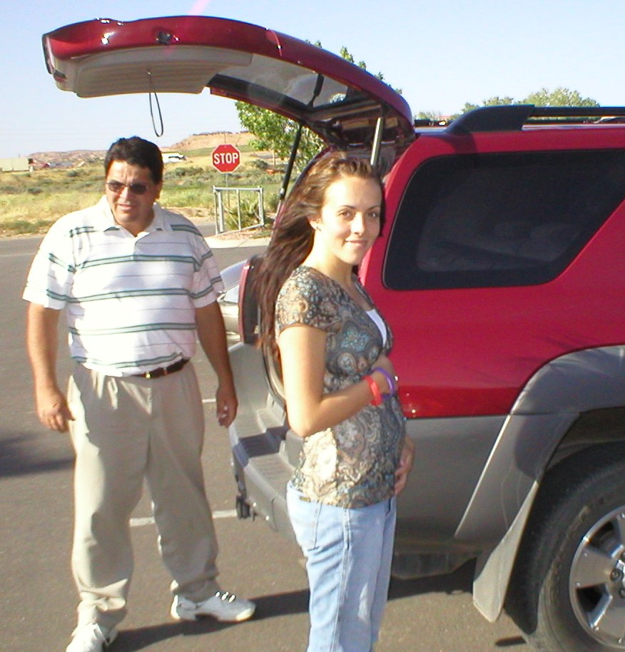 13 April 2005 - Laura is Pregnant