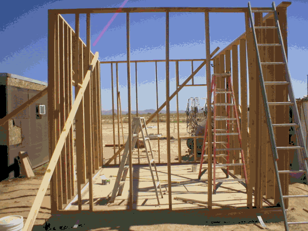 03 October 2004 - Center Cube - West Elevation